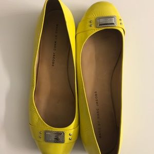 Marc by Marc jacobs yellow flats